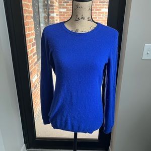 Cashmere Charter Club Cobalt Blue sweater